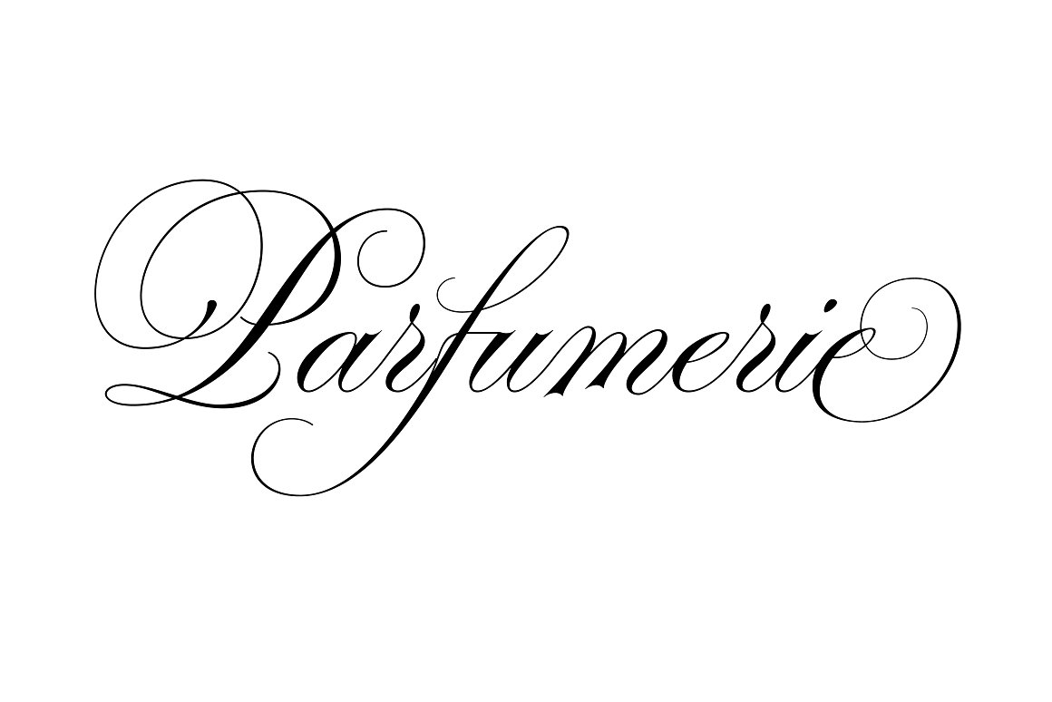 Parfumerie - Script Font app branding design graphic design illustration logo typography ui ux vector