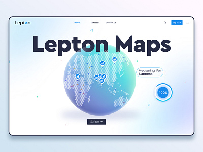 Lepton Maps Advanced Creative play with mid-journey prototype. animation icon illustration intraction design minimal motion graphics prototype ui