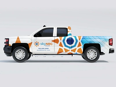 Truck Half Wrap Design | Car Wrap Design adobe illustrator bmw branding car wrap decal design ford graphic design illustration livery truck van wrap vector vehicle branding vehicle graphics vehicle wrap vinyl wrap wrap design wrapping