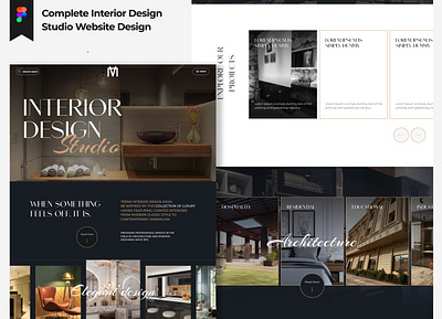 Interior Design branding design graphic design illustration ui ux vector web website