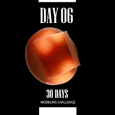 30 days modeling challenge - day 6 3d animatedgif animation b3d blender gif glass model modeling motion graphics