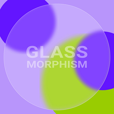 Glass Morphism adobeillustrator composition design glass morphism graphic design illustration ui vector