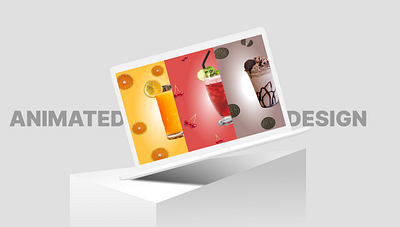 Animated Food Landing Page Design... animation branding design landing landing page ui ui ux ux web webpage website