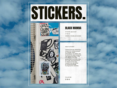 #7 art black mamba blackmamba design drawing graphic design illustration picture sticker stickers street art