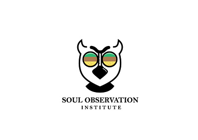 owl observation logo branding design graphic design illustration illustrator logo observation logo owl logo typography vector