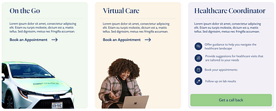 Healthcare branding design graphic design
