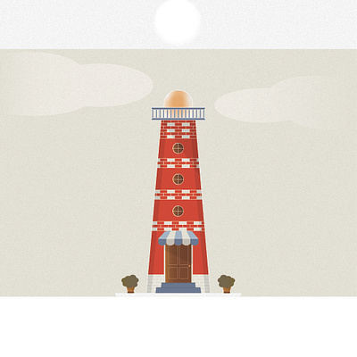 Lighthouse Hotel branding design graphic graphic design illustration illustrator logo ty vector
