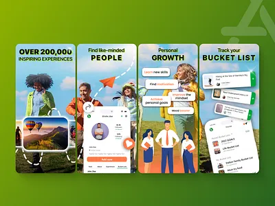 App Store Screenshots | Lifestyle App app app store app store screenshots application aso design lifestyle mobile marketing