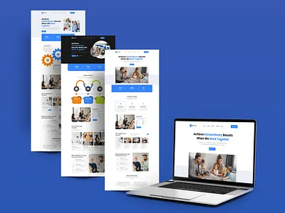 Insurance Landing Page Design branding life insurance ui