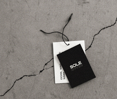 Sole Swim Branding and Hanging Tags branddesign brandidentity branding design graphic design hangingtags logo packaging swimwear tags typography