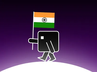 Walk on Moon - walk cycle animatoin animator character animation india moon sheikh sohel space walk cycle walk on moon animation