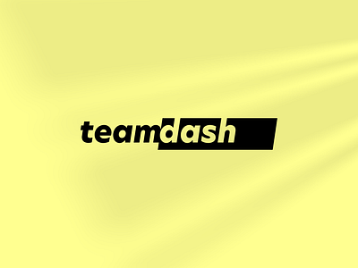 Teamdash – Logo brand identity branding design logo minimal rebranding ui ux visual identity web