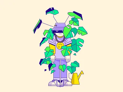 hidden character design flat icon illustration illustrator logo ui vector waldek
