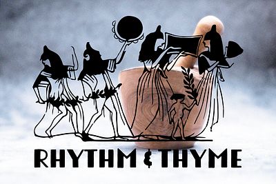 Rhythm & Thyme Visual Identity and Logo Design adobe illustrator branding graphic design illustration logo typography