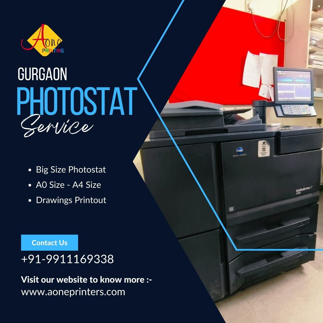 Photostat in Gurgaon Aone Printers by Aone Printing on Dribbble