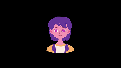 character head animation animation motion graphics