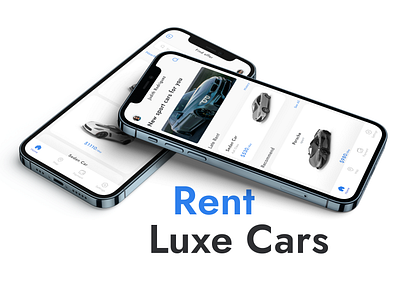 Mobile App – Rent Cars app car cars design luxe mobile app mockup product design rent ui ux uxui web web design