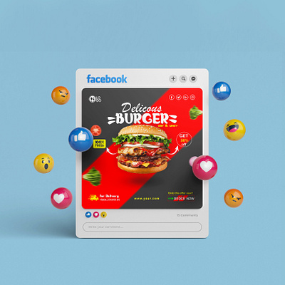 Social Media ad design graphic design