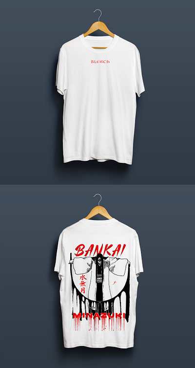 Bleach T- Shirt anime anime tshirt bleach design fashion manga manga tshirt streetwear t shirt