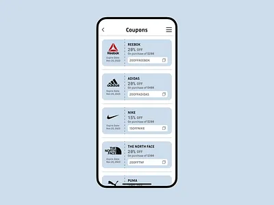 Redeem Coupon : DailyUi-061 dailyui day61 redeem coupon