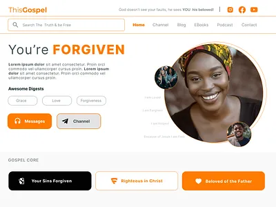 ThisGospel: UI/UX