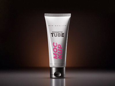 Cosmetic Tube Mockup beauty product