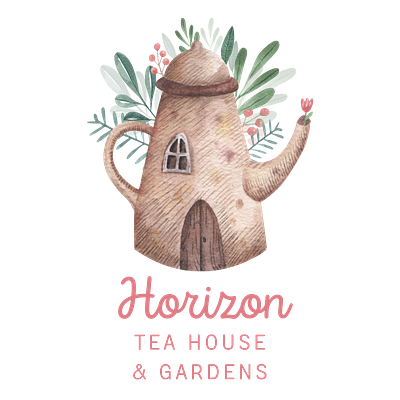 Horizon Tea House Logo design logo