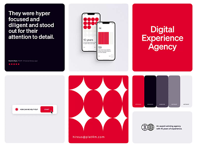 ⭕ PLATFORM - Redesign app branding iphone logo ui web