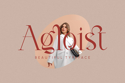 Agloist _ Beautiful Typeface app branding design graphic design illustration logo typography ui ux vector