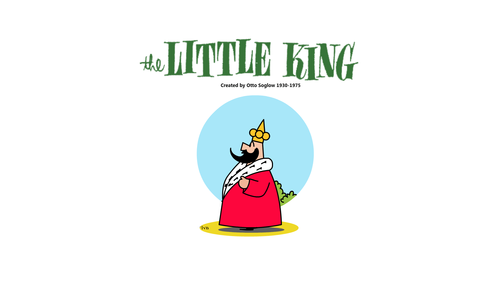 Comic Strip the Little King animation cartoon graphic design illustration