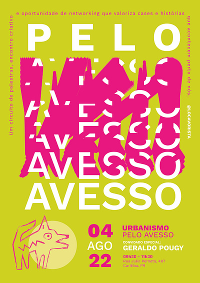 PELO AVESSO #01 | Architecture Inside Out architecture graphic design illustration poster