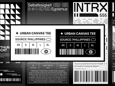 Graphic Grid barcode bars black and white bw card graphic grid grids label lines tag tshirt ui