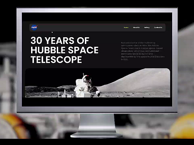 Thirty Years Of Hubble Telescope. graphic design hubbletescope likes viral website design