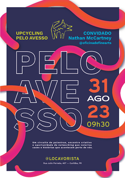 PELO AVESSO #04 | Upcycling Inside Out graphic design illustration poster vector