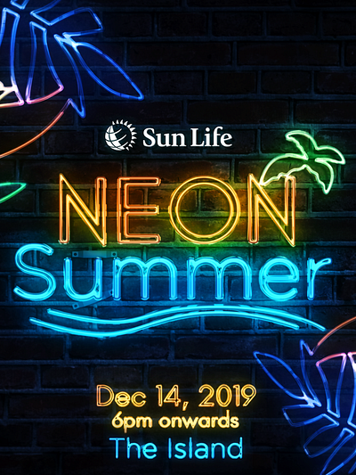 Neon Summer Art Direction | Motion Graphics adobe animation design motion graphics