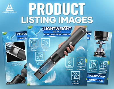 Amazon Listing || Vacuum Cleaner adobe illustrator adobe photoshop amazon amazon a content amazon listing amazon listing images ebc ebc design enhanced brand content graphic design listing listing design listing images