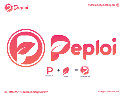 Logo Design | Peploi | Clothing Brand 3d branding design graphic design illustration logo typography vector