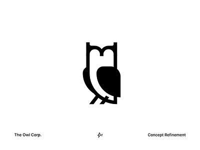 The Owl animation bird brand branding design graphic design logo logomark modern motion graphics owl simple vector