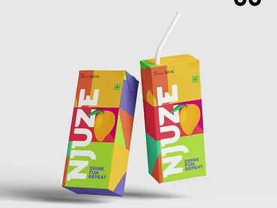 NJUZE Package design brand design brand development brand identity brand logo branding design graphic design illustration logo