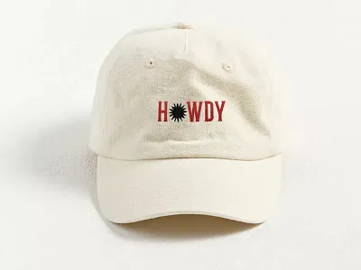 Howdy - Coffee Shop Branding branding coffee coffee shop hat howdy logo logo mark secondary mark