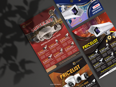 Flyer For CCTV DARUSSALAM brand brand design brand identity branding branding design brochure cctv design flyer jasa brosure jasa flyer media promotion promotion