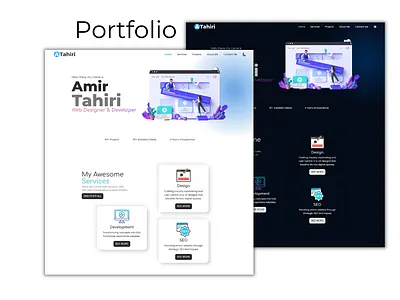 Modern Portfolio Personal website branding business cv cv website modern portfolio personal personal design personal website portfolio portfolio website professional professional portfolio ui ux web web design web design portfolio web designer web developer website