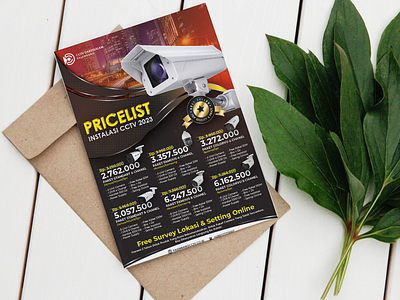 Flyer For CCTV DARUSSALAM 3d brand brand design brand identity branding branding design brochure design design brochure design flyer flyer graphic design jasa media promosi logo logos media promotion promotion promotion design ui