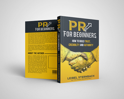 PR Beginners Book cover Design 74 author authority beginners book best seller book book bundle book cover book template bookish branding business book business grow design graphic design illustration kdp book minimal pr book trust typography vector