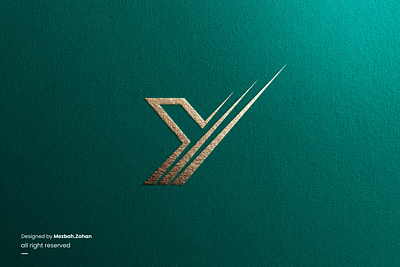 Y Letter Mark logo (Y icon) app icon app logo best logo brand design brand identity branding business logo company logo creative logo logo luxury luxury logo mezbah zohan modern logo popular logo web icon y app y icon y logo y mark