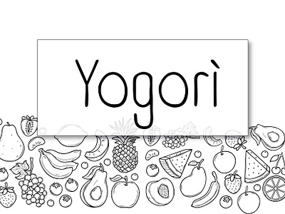 Yogorí branding design graphic design illustration logo