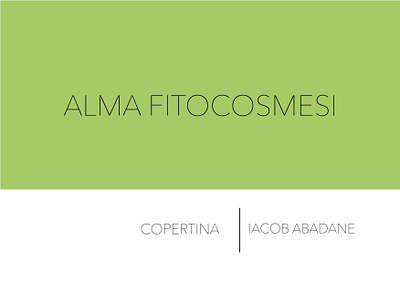 Alma fitocosmesi branding design graphic design illustration logo vector