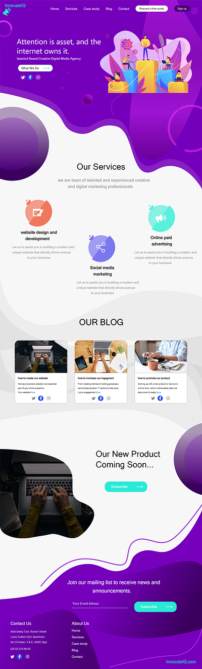 business web design template design graphic design ui