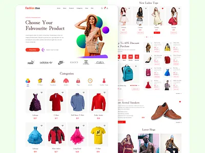 Fashion Website Landing Page Design best selling website best website design buy website clothing website creative web design ecommerce website fashion fashion landing page fashion web design fashion website design landing page ui design fashion ui ux ux design web designer web page website design website fashion
