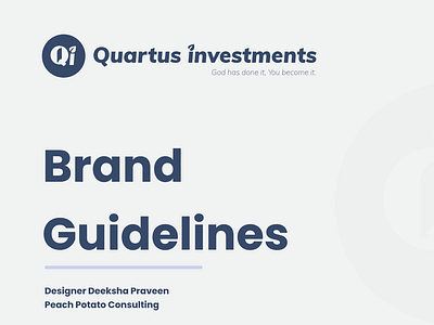 Branding - Quartus Investments branding design graphic design illustration logo typography ui ux